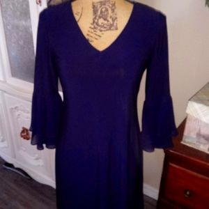 MSK Petite Navy Blue Dress